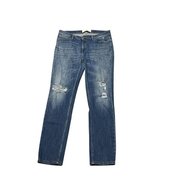 Women’s IRO medium wash karsen garoon distressed low rise jeans size 31 - Picture 4 of 9